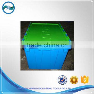 Plastic Good Quality Green Medium Nestable Box photo-3