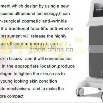 Eyes Wrinkle Removal Portable Hifu High Frequency Focused Ultrasound Facial Machines Skin Tightening For Full Body Slimming & Face Lifting 0.2-3.0J photo-2