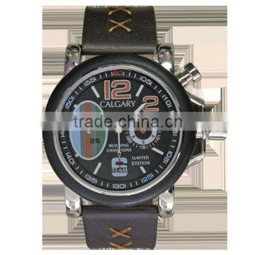 Calgary Watches Mugello Sport GP Racing Collection Brown and Black