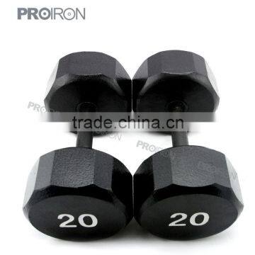 20 pound wholesale ECO panited hex dumbbells