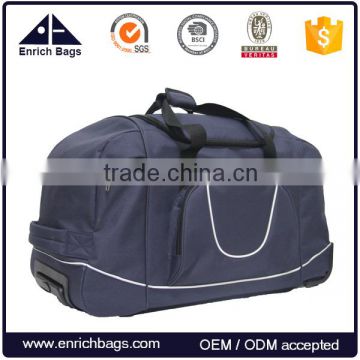 High quality Large Capacity Polyester Trolly Travel Luggage Bag with handle grab                        
                                                Quality Choice