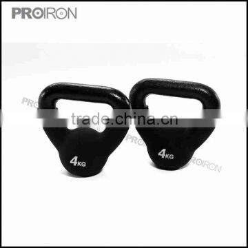 Gym equipment neoprene coated kettlebell