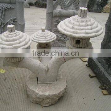 Natural Outdoor Stone Garden Lantern