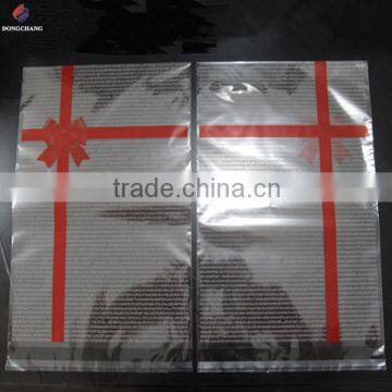 Hot sale self adhesive seal bopp bag with custom printing for gift packaging