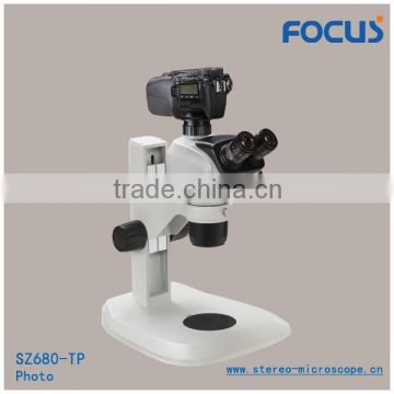 SZ780 7.43X~57.38X usb stereo microscope with camera