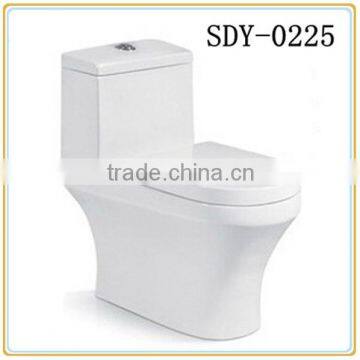 wholesale hight quality ceramic wc bathroom toilet bowl siphonic one piece wc toilet