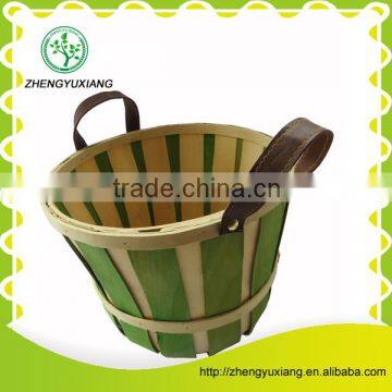 Beautiful Decorate Green Flower Basket