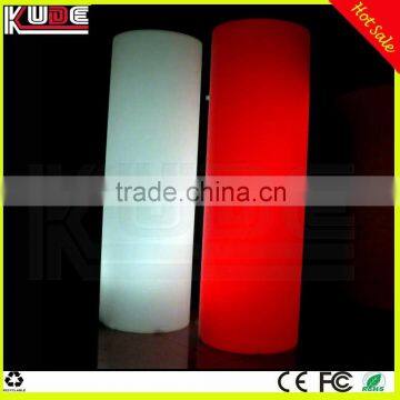 rechargeable LED light illuminated columns/LED floor lamp with remote control