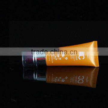 pump plastic cosmetic tube packing for CC cream