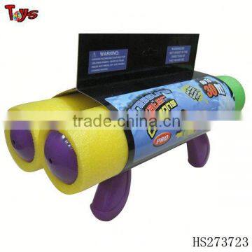 Double heads foam EVA water gun