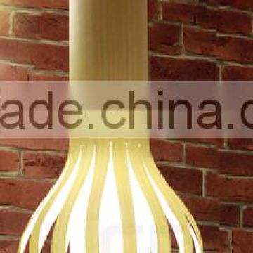 Hotel wood suspension light fixture for project,Hotel wood suspension light fixture,Suspension light fixture P1007-1