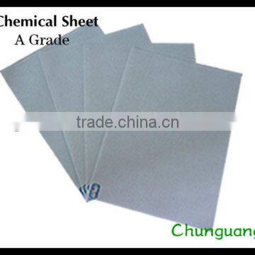 High quality non-woven chemical sheet with hot melt adhesive