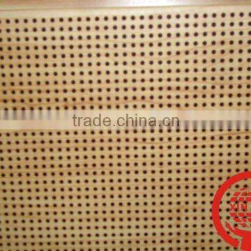Iron acoustic suspended ceiling panel