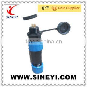 IP68 waterproof connector with 5 core,nylon PA66 pluggable female and male connector