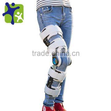 ROM knee joint fixing brace orthopedic hinged knee brace, adjustable medical use articulatio genus External Fixator