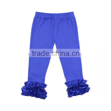 Wholesale sew sassy icing legging pants new pants design for girl solid color icing pants