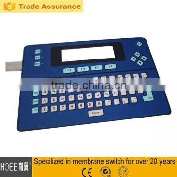 Professional supplier for eypad membrane custom-made keyboard,keyboard style waterproof membrane keypad switch for siemens