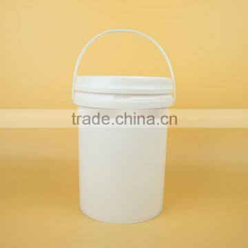 Small Cylindrical Plastic Barrels, 3L Plastic Wood Coating Buckets With Secure Seal Lid photo-2