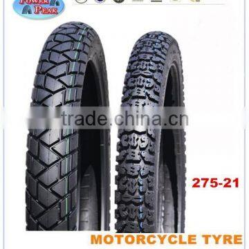 Motorcycle Tyre 3.75-19 3.00-14 3.00-21 2.75-21 6PR Black photo-3