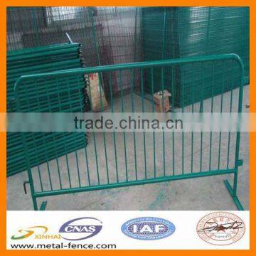 pvc coated crowd control barrier fence