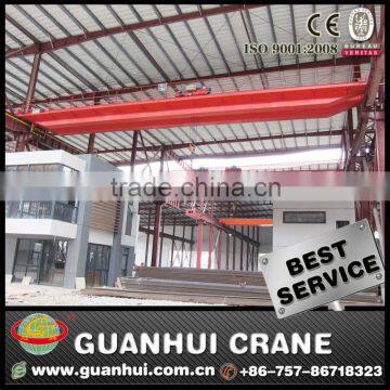 double girder electric hoist overhead beam bridge crane