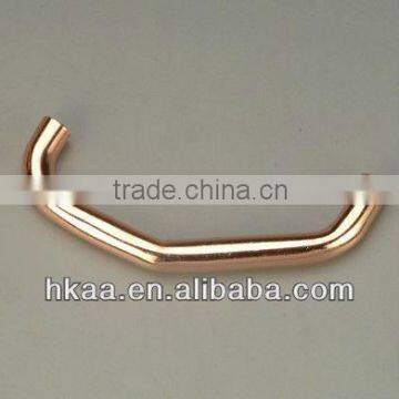 small copper hollow metal tube