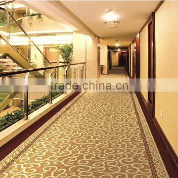 100%nylon6.6 printed 3-4 stars hotel corridor carpet