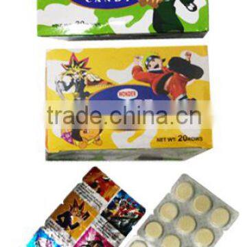 cartoon Dry milk candy