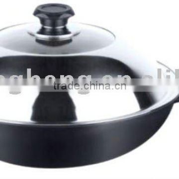 non-smoking non-stick wok