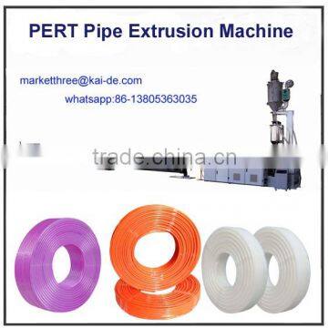 PERT heating pipe extrusion machine factory supplier 35m/min