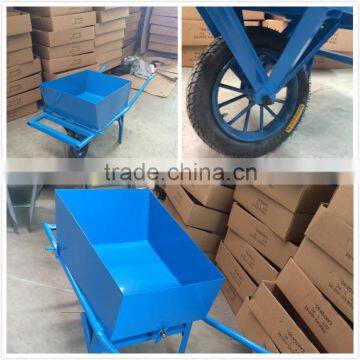 Heavy duty steel construction wheel barrow