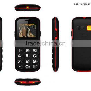 Unlocked W105 SOS Dual Sim Big Button Senior GSM Mobile Phone photo-3
