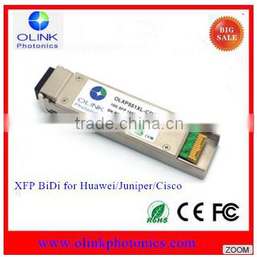 XFP BiDi 10Gb/s 40km 1550nm LC optical transceivers