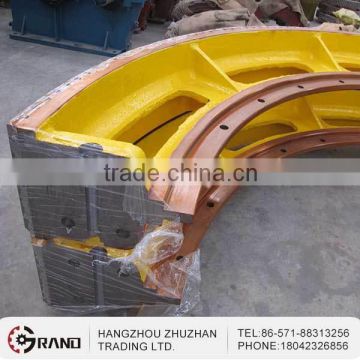 Large modulus forged mechanical rotating gear ring