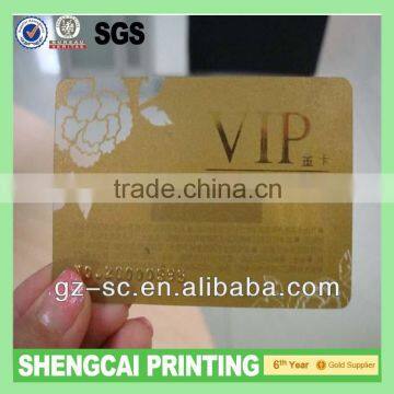 CMYK printing business card,VIP card printing