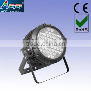 48*3w RGBW 4color IP65 led outdoor par can,led outdoor wash light