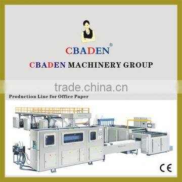 One Roller High Speed Roll Copy Paper Cutting Machine