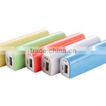 Discount!! Power bank 2600mAh Powerbank polymer external portable battery pack for all smart phone mobile
