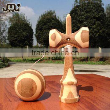 Factory Custom Natural Bamboo Kendama