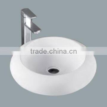 Round sanitary art basin