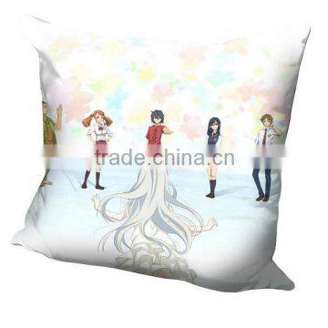 New AnoHana Anime Dakimakura 40cm x 40cm Square Pillow Cover SPC234