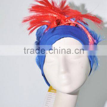 Cock colorful wig clown fans wig multi color wig N355