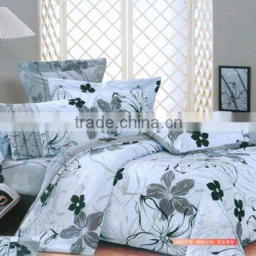 100% cotton Canada Bed Linen Duvet Cover Set/nice print bed cover set