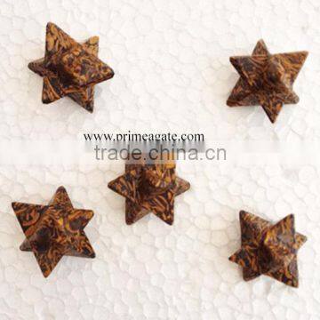 Maryam (Elephant Jasper) Merkaba stars : healing crystals wholesale