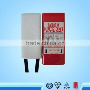 1m*1m,1.2m*1.2m, 1.5m*1.5m,1.8m*1.8m fire resistant blanket in red hard box