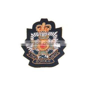 Hand Embroidered Badges , Emblems , Crest , Insignias , Patches