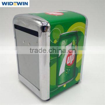 Custom Design Durable Tinplate Napkin Dispenser