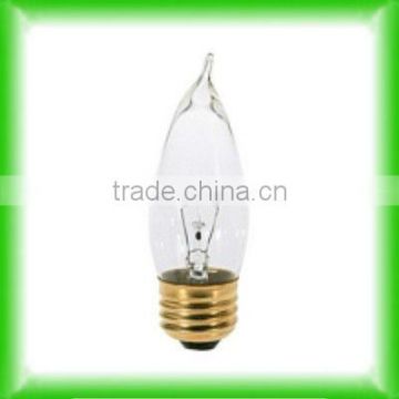 C35 bent tip incadescnet bulb