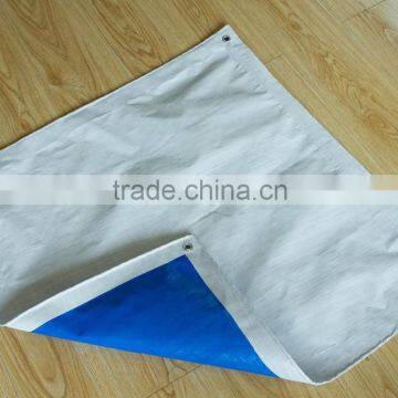 ready made HDPE tarpaulin with aluminum eyelets for all purpose cover