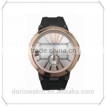 Top Fashion High Quality Japan Movt Quartz Mens Sports Watch Silicone Strap Watch Sports men's watches